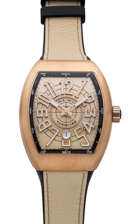 FRANCK MULLER V 45 SC DT CIR CREME BR BZ VANGUARD BRONZE Replica Watch